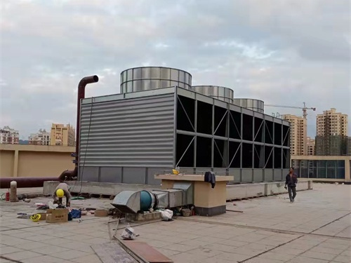 玻璃鋼冷卻塔怎樣采用加熱板來保溫(玻璃鋼冷卻塔廠家山東鵬盛)